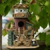 Island Paradise Decorative Bird House - Bamboo and Plywood