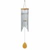 Classic Aluminum Waterfall Wind Chimes - 28 inches