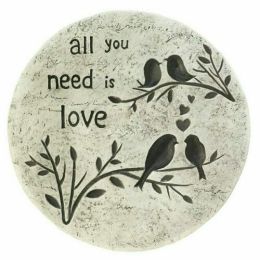 Decorative All You Need is Love Stepping Stone