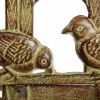 Wall-Mounted Decorative Bird Feeder w/House Design & 2 Birds