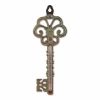 Old Fashioned, Key-Shaped Outdoor Thermometer - Cast Iron